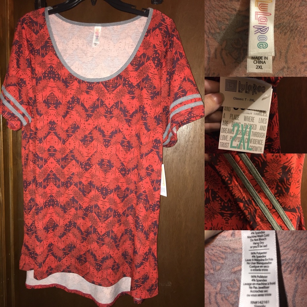 NWT Lularoe Classic T